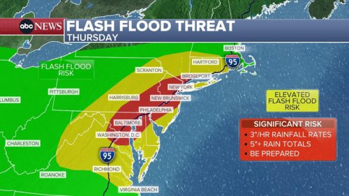 New York City under travel advisory as Northeast braces for flooding