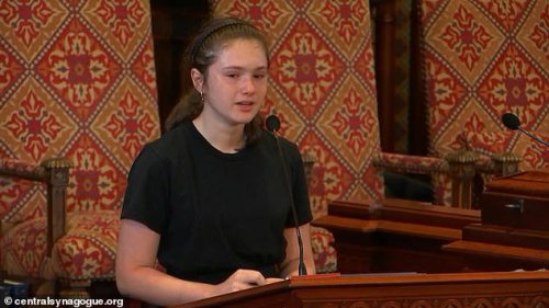 Girl weeps for Blackstone exec mom murdered by NYC shooter before she and brother comfort father