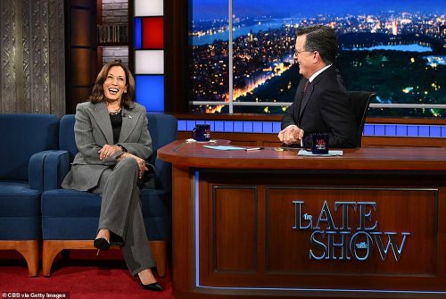 Harris to appear on Colbert show for first post-election interview