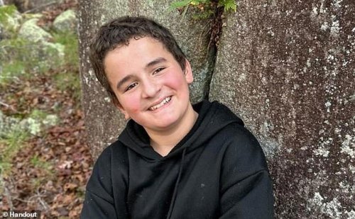 Missing skateboarder, 13, is found alive four days after vanishing - but bad news for his family