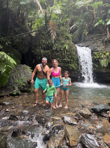 I moved my family from Oklahoma to Puerto Rico. The high prices and power outages aren't ideal, but our lives are richer here.