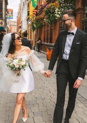 'Best feeling marrying your best friend' FM104's Nathan O'Reilly and partner tie the knot
