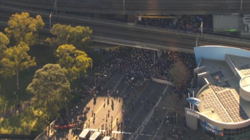 Police feared crowd crush amid 'perilous' Sydney Harbour Bridge march
