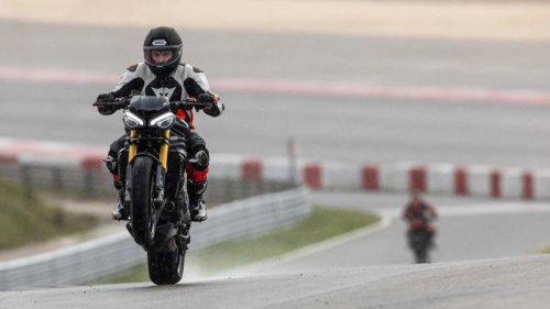 Triumph's Wheelie Control System Turns You Into a Hooligan With a Safety Net