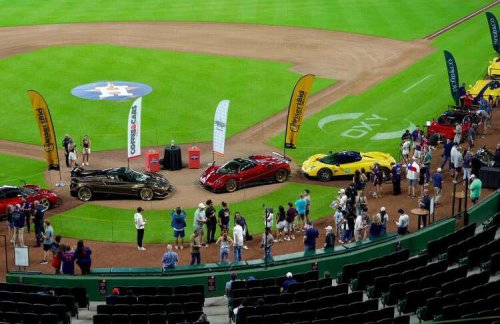 Houston Astros' Daikin Park hosts first indoor car show at MLB stadium, drawing thousands