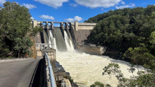 Warning as major dam nears capacity