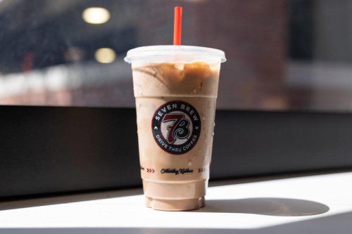 How many national drive-thru coffee shops are there in Louisville? Where you can find them