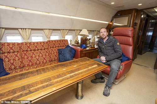 Owner of Pablo Escobar's old jumbo jet is embroiled in row over 'noisy' Airbnb parties in aircraft