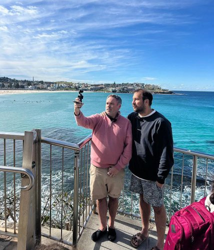 Behind the scenes with the Lions: Surfing with Dan Biggar and lunch with Mark Bosnich