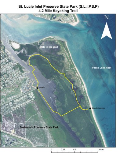 The St. Lucie Inlet Preserve State Park kayak trail is worth the ride