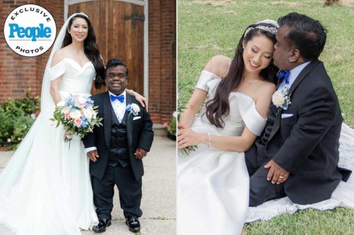 Bride Says She 'Never Prayed for Someone Tall,' Then Married a Man Who's 4' (Exclusive)