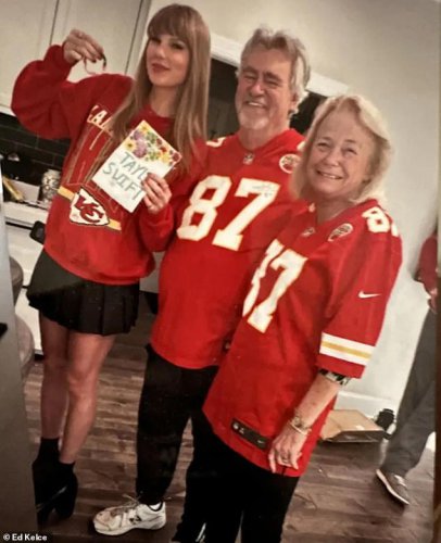 Revealed: What Ed Kelce's late girlfriend said to Taylor Swift shortly after meeting pop star