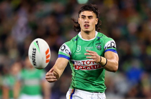 1. Canberra Raiders (36 points, +152, 1 bye), 2. ﻿Melbourne Storm (34 points, +228, no byes), 3. Canterbury Bulldogs (34 points, +122, no byes), 4. New Zealand Warriors (30 points, +26, no byes), 5. Penrith Panthers (29 points, + 83, no byes), 6. Brisbane Broncos (28 points, +124, no byes), 7. Cronulla Sharks (28 points, +43, 1 bye), 8. Dolphins (26 points, +171, no byes), 9. Sydney Roosters (24 points, +20, no byes), 10. Manly Sea Eagles (24 points, +6, no byes), NRL ladder prediction (end of round 27), The crucial games that will decide finals fate of 10 clubs