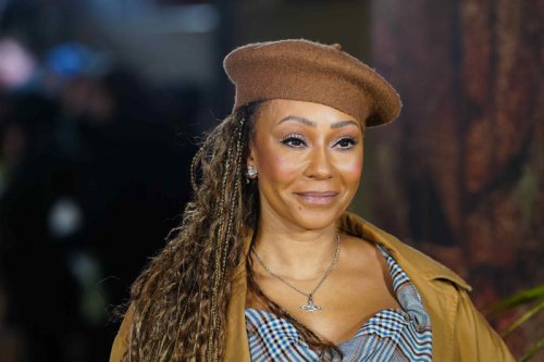 Mel B's Bedazzled Sheer Wedding Dress Took Over 850 Hours to Make&mdash;And Made Her Cry