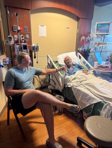 A reminder of why the Tigers matter so much, from my grandpa in the hospital