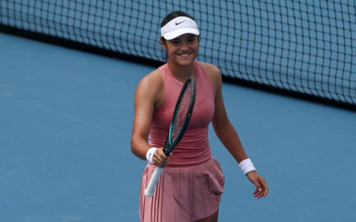 07:55 PM BST, &lsquo;I knew I was going to have to manage my own service games&rsquo;, 07:30 PM BST, Raducanu wins 6-4, 6-2, 07:22 PM BST, Raducanu 6-4, 5-2 Osaka*, 07:18 PM BST, Raducanu* 6-4, 5-1 Osaka, 07:11 PM BST, Raducanu 6-4, 4-1 Osaka*, 07:07 PM BST, Raducanu* 6-4, 3-1 Osaka, 07:01 PM BST, Raducanu 6-4, 2-1 Osaka*, 06:57 PM BST, Raducanu* 6-4, 2-0 Osaka, 06:53 PM BST, Second set: Raducanu 6-4, 1-0 Osaka*, 06:50 PM BST, Raducanu just had the edge, 06:47 PM BST, Raducanu wins the first set 6-4, 06:43 PM BST, Raducanu 5-4 Osaka*, 06:39 PM BST, Raducanu* 5-3 Osaka, 06:36 PM BST, Raducanu 4-3 Osaka*, 06:32 PM BST, Raducanu* 4-2 Osaka, 06:30 PM BST, Raducanu breaks first, 06:28 PM BST, Raducanu 3-2 Osaka*, 06:25 PM BST, Raducanu* 2-2 Osaka, 06:20 PM BST, Raducanu 1-2 Osaka*, 06:18 PM BST, Raducanu* 1-1 Osaka, 06:14 PM BST, First set: Emma Raducanu 0-1 Naomi Osaka*, 06:07 PM BST, Coin toss, 06:03 PM BST, First-time meeting, Emma Raducanu to reclaim British No 1 spot after beating Naomi Osaka in Washington
