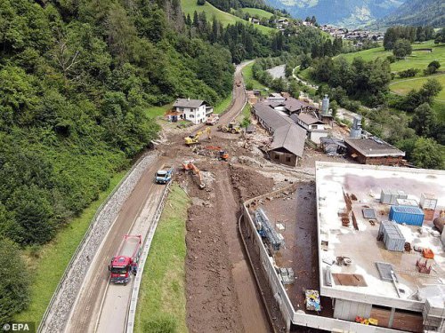Italy is hit with landslides as flash floods trigger evacuation