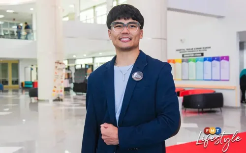 Marcus speaks up about living with Tourette Syndrome