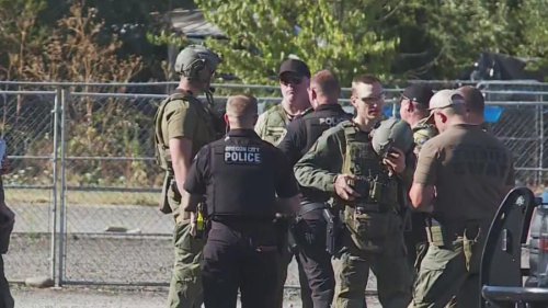 SWAT called to Molalla city center after man got into police car with rifle inside