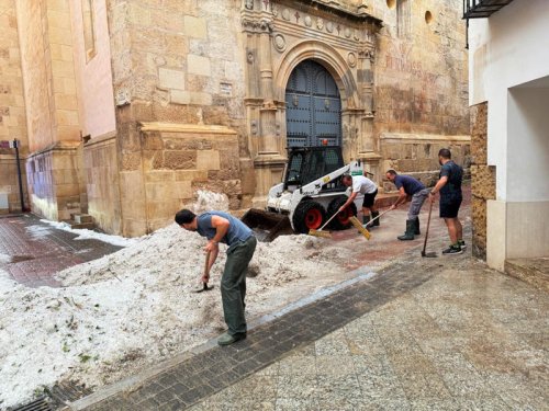 Residents evacuated from homes in Spain after heavy flooding and hailstorms