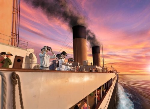 &lsquo;I boarded the Titanic and experienced the sinking'