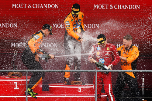 Piastri overtakes teammate to clinch another big win