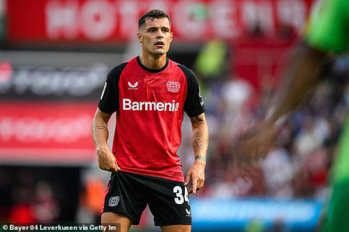 Granit Xhaka closes in on surprise Premier League return as '&pound;17m fee is agreed'