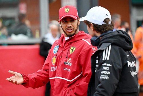 Antonelli reveals Hamilton&rsquo;s empowering words amid Belgian GP nightmare