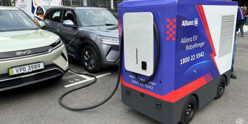 In a tight spot? Meet the robot-like compact alternative to van-based EV chargers