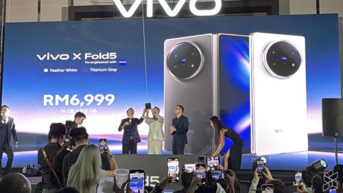 Vivo X Fold 5 launches as brand&rsquo;s first foldable in Malaysia with segment&rsquo;s largest battery, highest IP rating &ndash; Priced at RM6,999