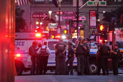 What happened?, Who is the gunman?, Who are the victims and the injured?, What happens next in the investigation?, What have witnesses said?, What has been the reaction from officials?, Who is Shane Tamura? NYC shooter, 27, who got an assault rifle despite &lsquo;documented mental health history&rsquo;