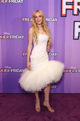 Lindsay Lohan Gives New Life to Carrie Bradshaw's Famed Tutu