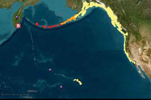 Exact times tsunami wave predicted to slam into West Coast regions after massive 8.7 earthquake