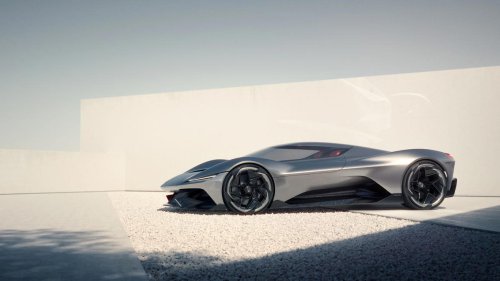 View Photos of the Crazy Corvette CX Concept, Chevy's Sci-Fi Sports Car