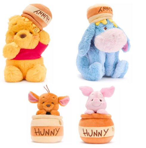 Winnie the Pooh Hunny Day Plush Collection Now Available