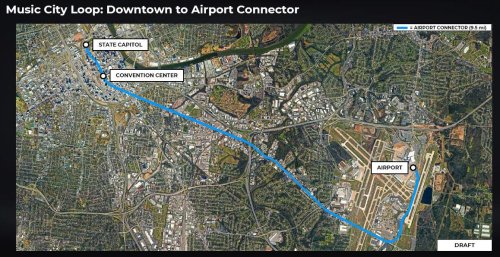 The Boring Company reveals proposed route for Music City Loop as questions remain for Nashvillians