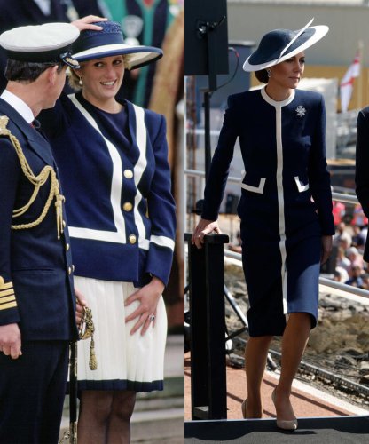 All the Times Kate Middleton Has Dressed Like Princess Diana