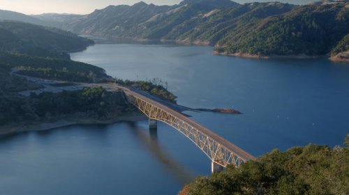 Nestled In California's Sonoma Wine Country Is A Shimmering Lake Escape With Hilltop Hiking And Camping