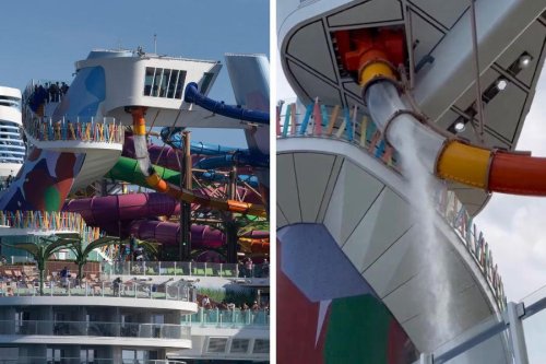 Royal Caribbean passenger at center of viral broken slide video plans to sue company after suffering injury