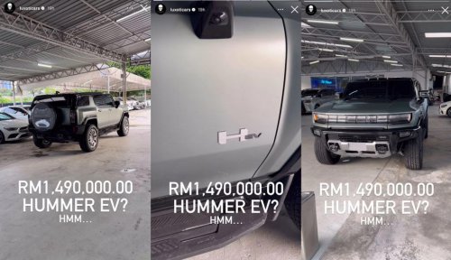 Would you buy a Hummer EV SUV in Malaysia for RM1.5 million?