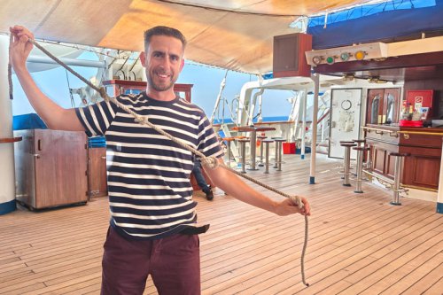 From mast climbs to monastery steps: My Greek island small ship cruise odyssey under sail