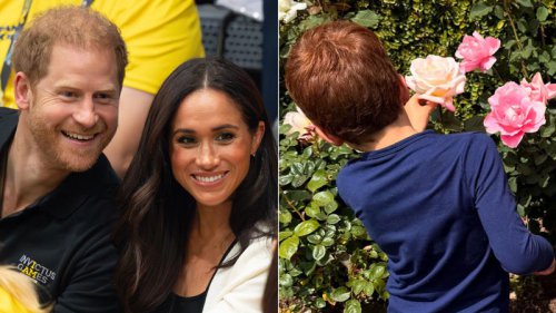 Prince Archie's rarely-seen godmother pictured in unseen photos from special family moment