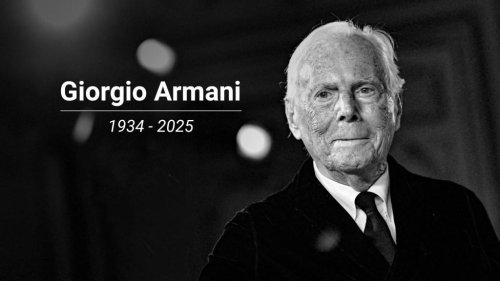 Legendary Italian fashion designer Giorgio Armani dies aged 91