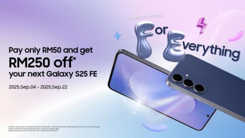 Deal: Get RM250 off for Samsung Galaxy S25 FE and Tab S11 series with this eVoucher