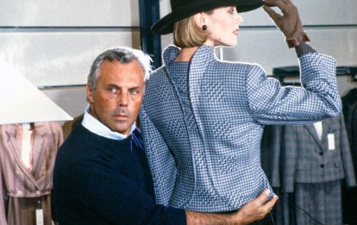 Giorgio Armani, fashion designer whose cool tones and &lsquo;slouch&rsquo; tailoring defined the 1980s