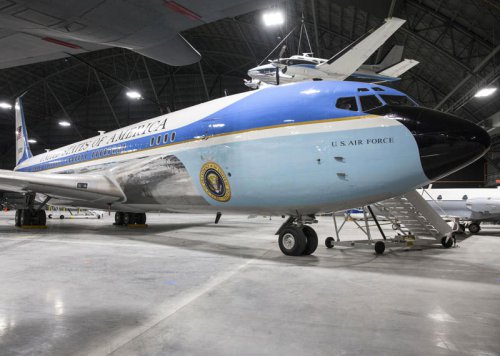Take a look inside the Air Force One plane that carried 8 presidents and brought home JFK's body from Dallas