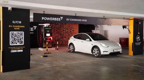 Powerbee&rsquo;s 14-bay EV charging hub at Design Village Outlet Mall Penang now open, promo rate up to 50% off