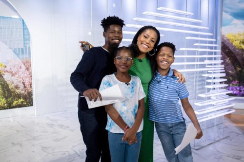 Sheinelle Jones Says She's "Proud" of Her Kids for How They're Handling Their Dad's Death