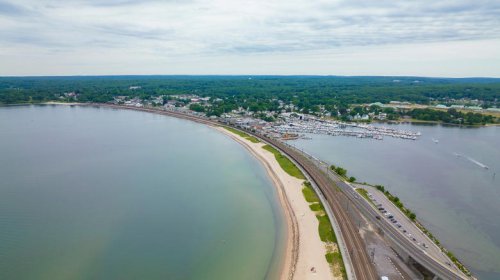 Sandwiched On The Coast Between New York City And Newport Is Connecticut's Town Full Of Public Beaches And Parks