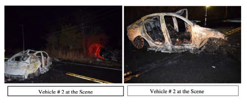 Tesla claims &lsquo;drunk driver&rsquo; caused crash that killed four and not a self-driving fail